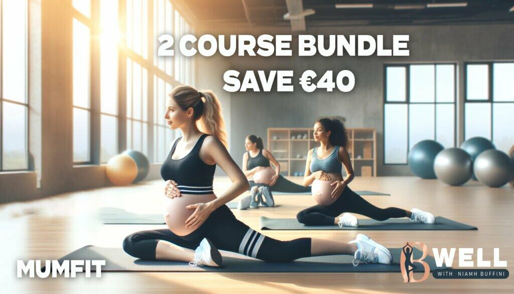 B Well with Niamh - Course Bundle - 2 prenatal pilates